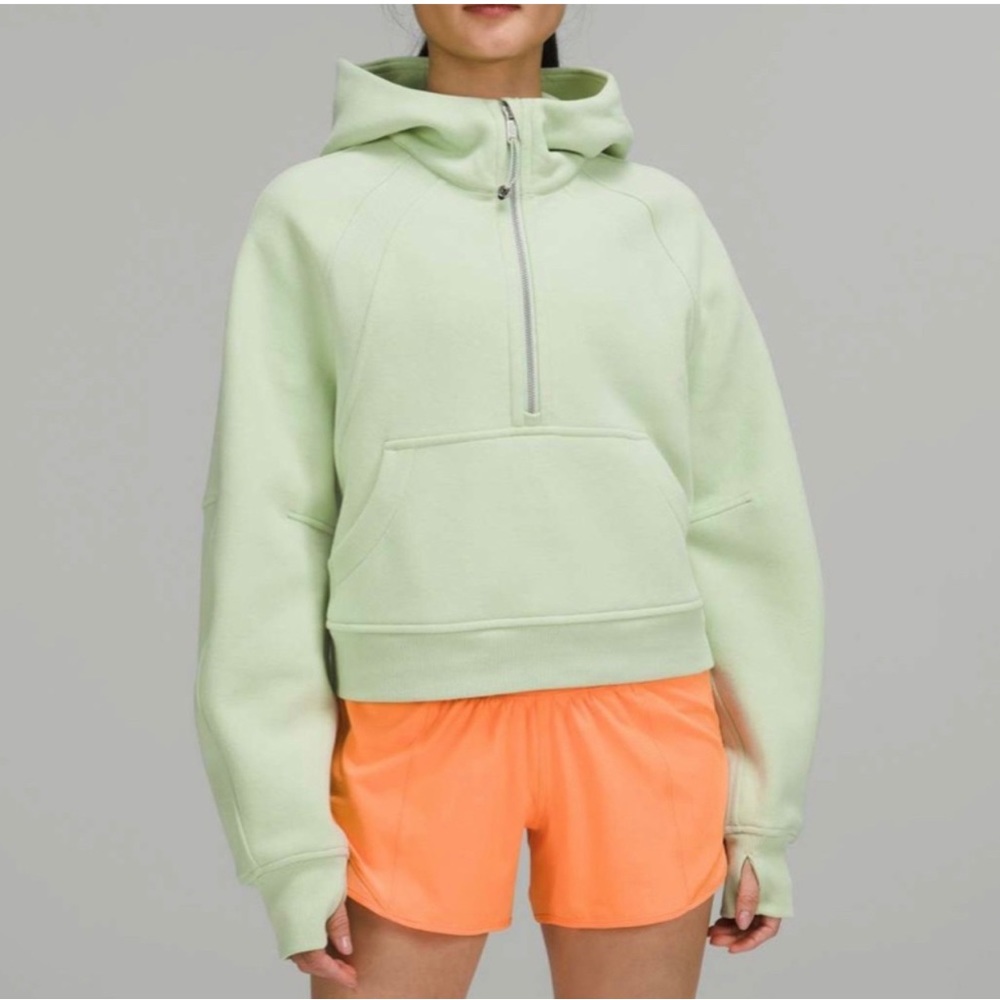 Lululemon oversized hooded half zip sweatshirt